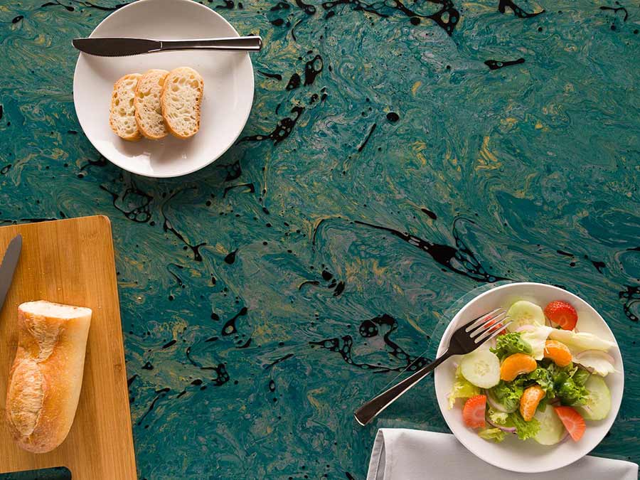 At CRA Installations Ltd we instal Metallic Epoxy Resin Countertops that offer the beauty of natural stone with unmatched durability and artistry.